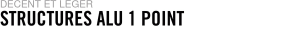 Structures alu 1 point